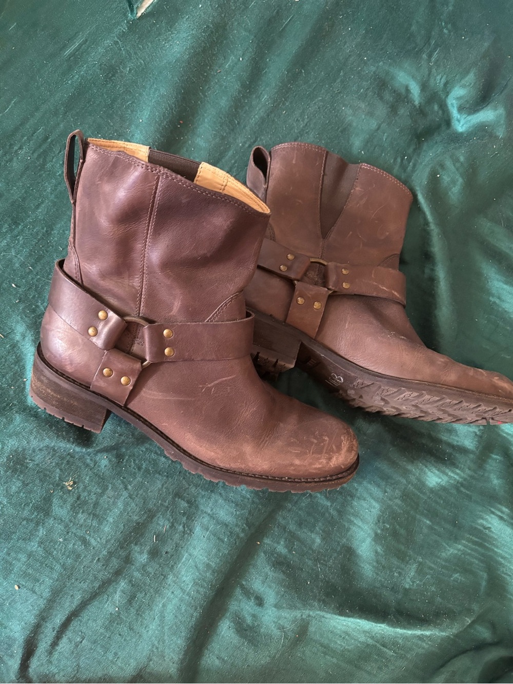 L.L.Bean Brown leather boots  8 1/2